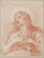 C 038
<br/>
De heilige Maria van Egypte, boetend
<br/>
<em>Maratta, Carlo (1625-1713) - atelier van</em>